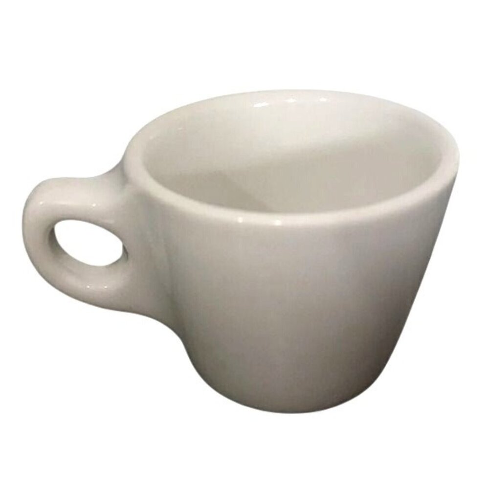 White Allegheny China Espresso Cup